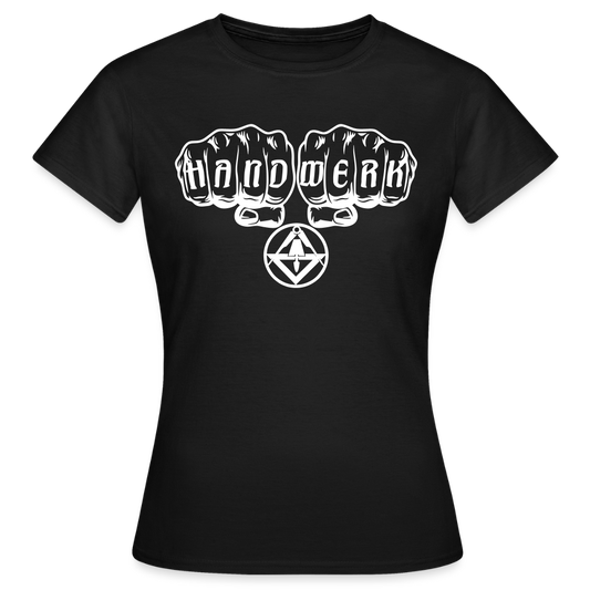 Frauen T-Shirt "Stuckateur" - Schwarz