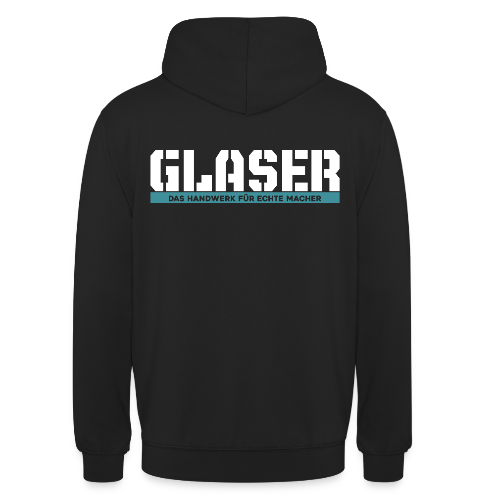 Unisex Hoodie HW-300 | MACHER "Glaser" Schwarz Unisex Hoodie {{ color }}