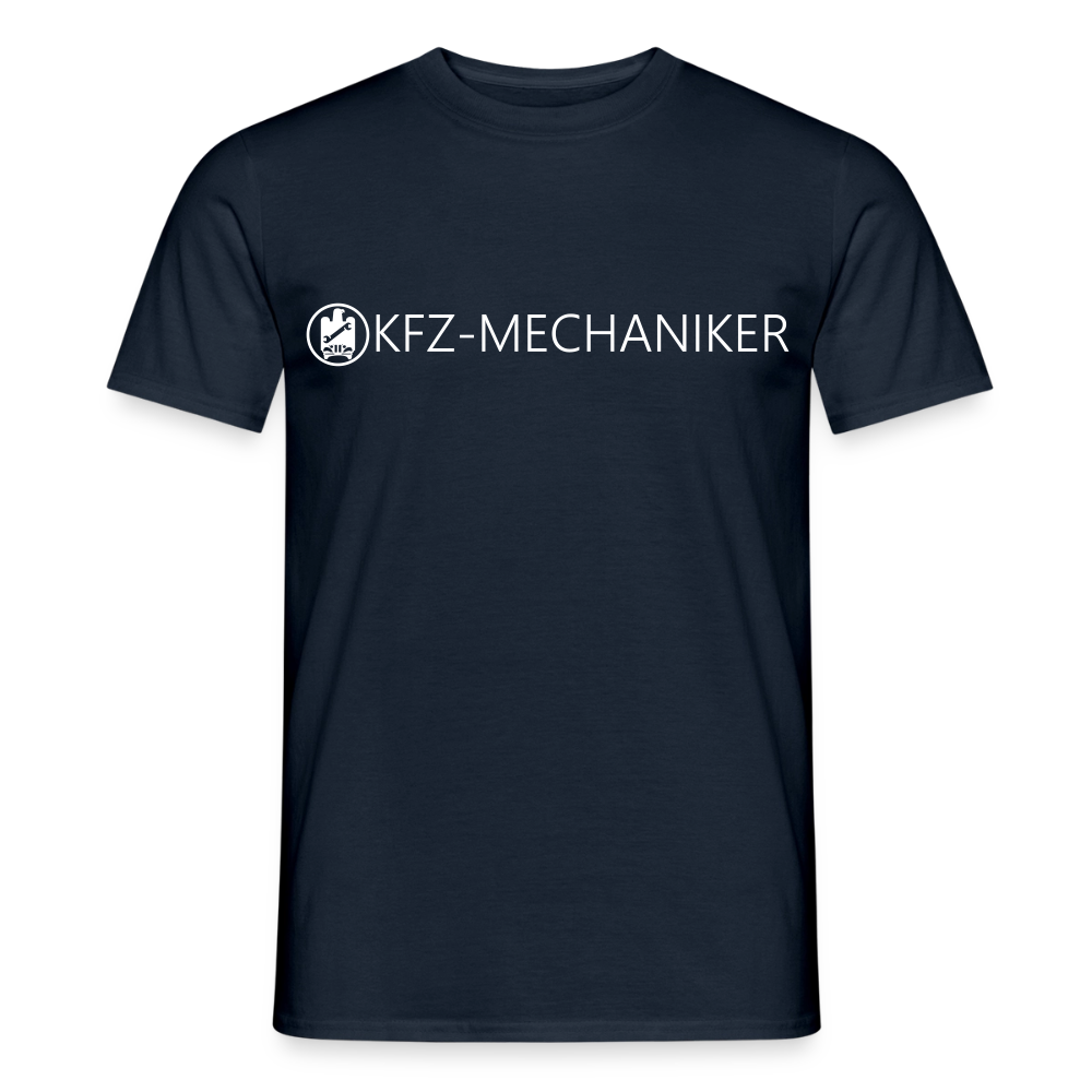 Unisex T-Shirt "KFZ-Mechaniker"-Lite Navy Männer T-Shirt {{ color }}