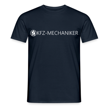 Unisex T-Shirt "KFZ-Mechaniker"-Lite Navy Männer T-Shirt {{ color }}