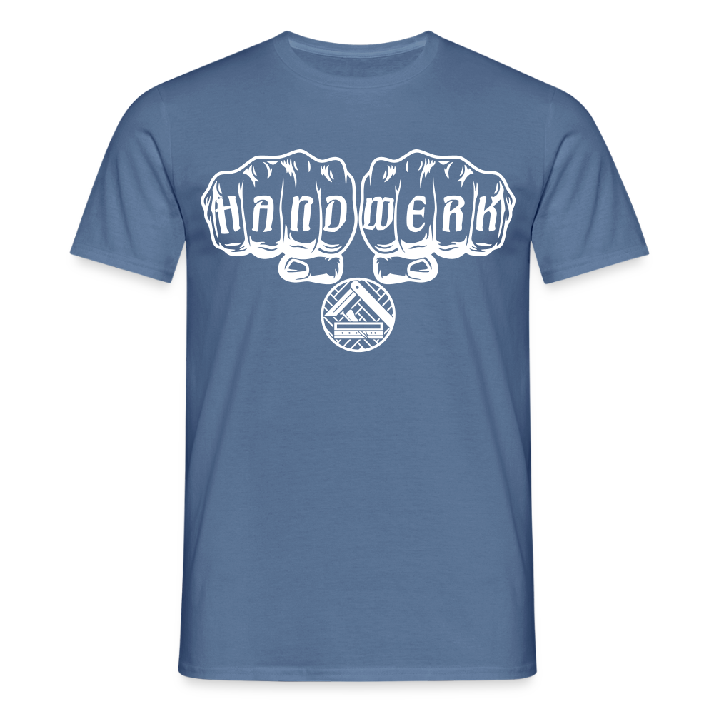 Unisex T-Shirt "Parkettleger" Taubenblau Männer T-Shirt