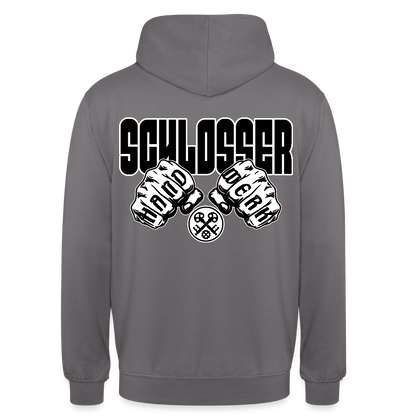 Unisex Hoodie "Schlosser" Mittelgrau Unisex Hoodie