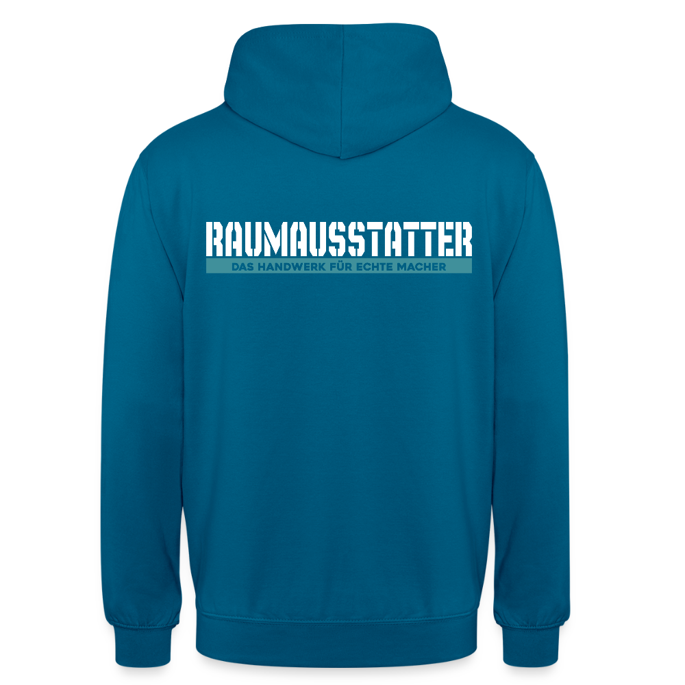 Unisex Hoodie HW-300 | MACHER "Raumausstatter" Tiefseeblau Unisex Hoodie {{ color }}