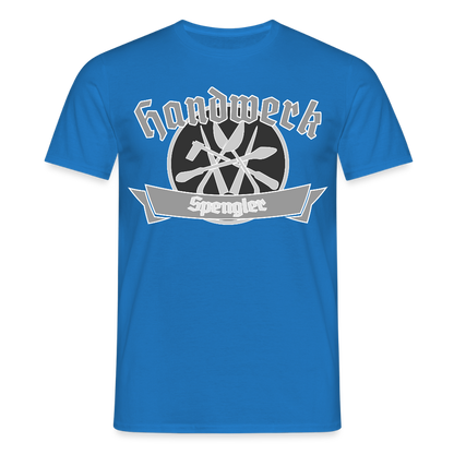 Unisex T-Shirt "Spengler" Royalblau Männer T-Shirt