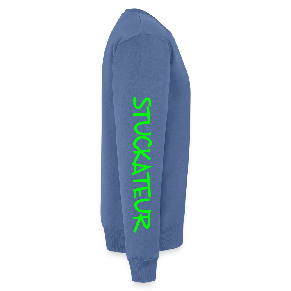 Unisex Premium Pullover "Stuckateur" neongrün Männer Premium Pullover
