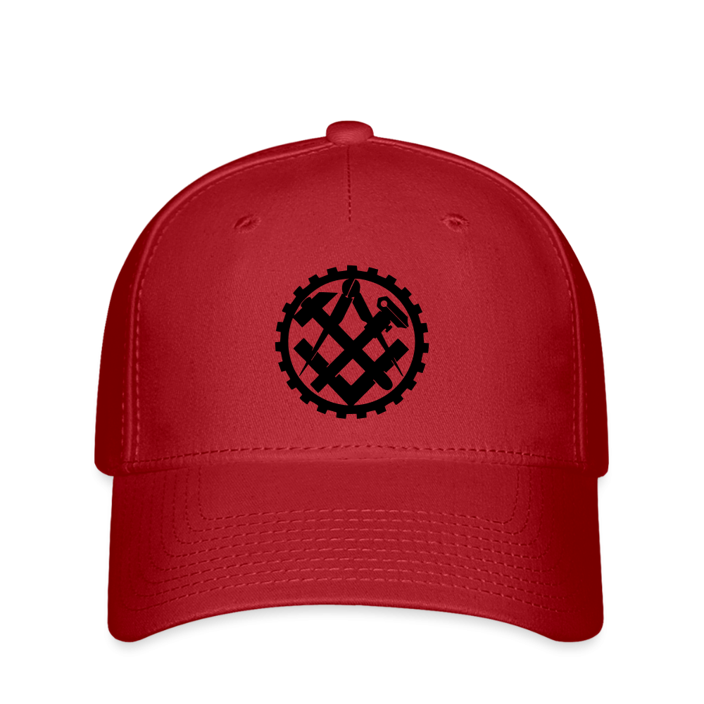 Flexfit Cap "Mechaniker" Rot Flexfit Cap