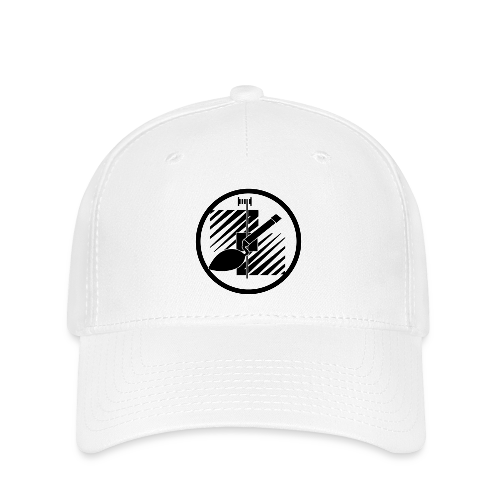 Flexfit Cap "Fliesenleger" Weiß Flexfit Cap