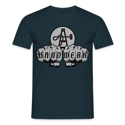 Unisex T-Shirt "Gebäudereiniger" Navy Männer T-Shirt