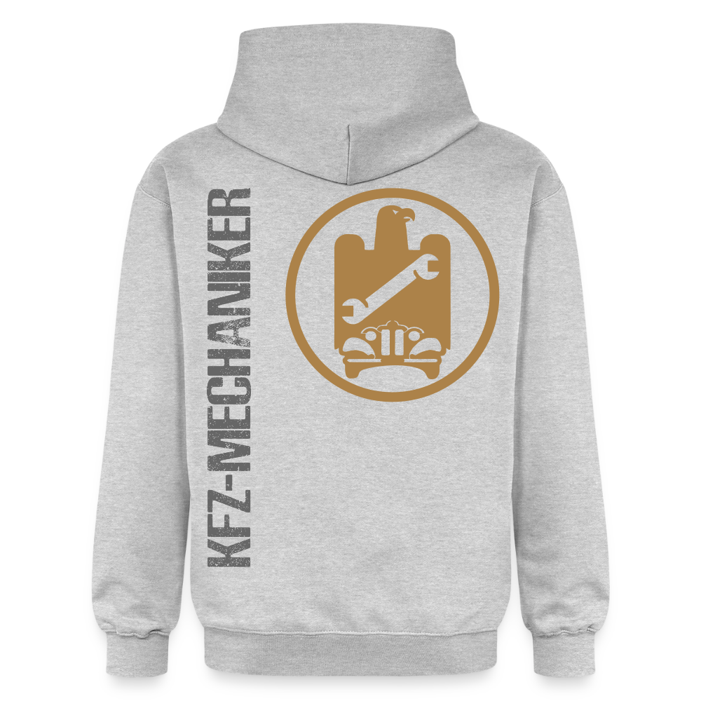 Gildan Unisex Softstyle® "KFZ-Mechaniker" Hellgrau meliert Gildan Unisex Softstyle® Midweight Hoodie