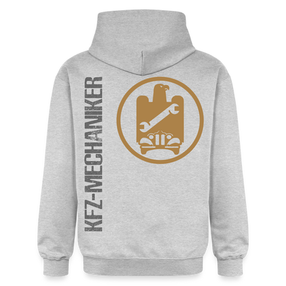Gildan Unisex Softstyle® "KFZ-Mechaniker" Hellgrau meliert Gildan Unisex Softstyle® Midweight Hoodie