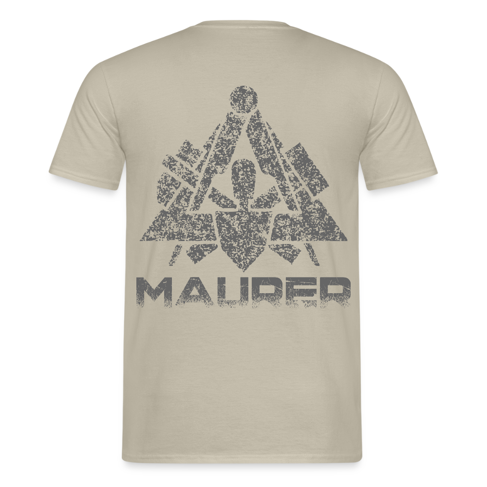 Unisex T-Shirt "Maurer" Sandbeige Männer T-Shirt