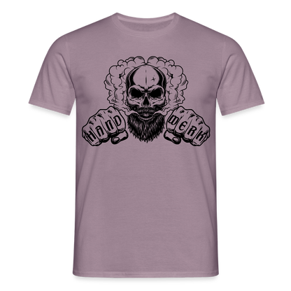 Unisex T-Shirt "Blackbeard-Handwerk" Lilagrau Männer T-Shirt
