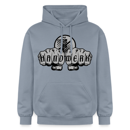 Gildan Unisex Softstyle® "Fliesenleger" Blau Gildan Unisex Softstyle® Midweight Hoodie