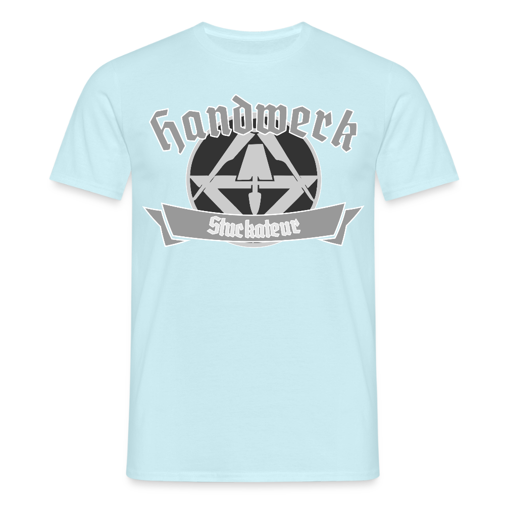 Unisex T-Shirt "Stuckateur" Sky Männer T-Shirt