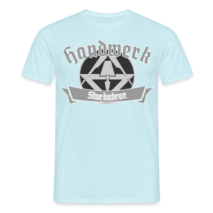 Unisex T-Shirt "Stuckateur" Sky Männer T-Shirt