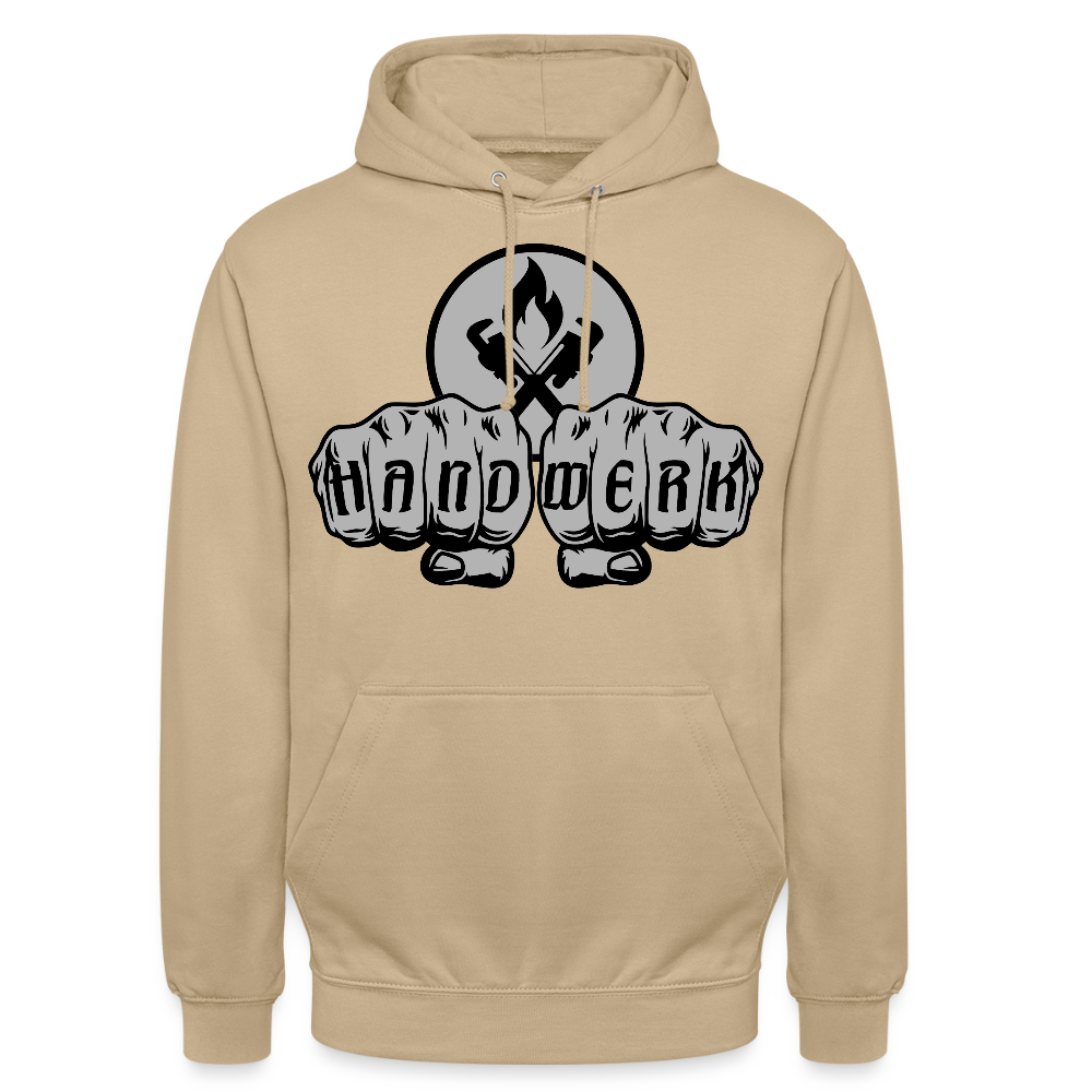 Unisex Hoodie "Heizungsbauer" Beige Unisex Hoodie