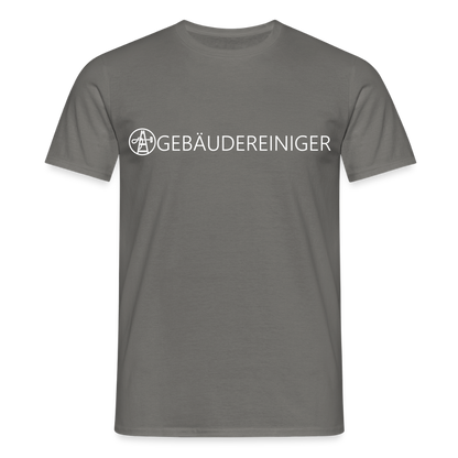 Unisex T-Shirt "Gebäudereiniger" Graphit Männer T-Shirt