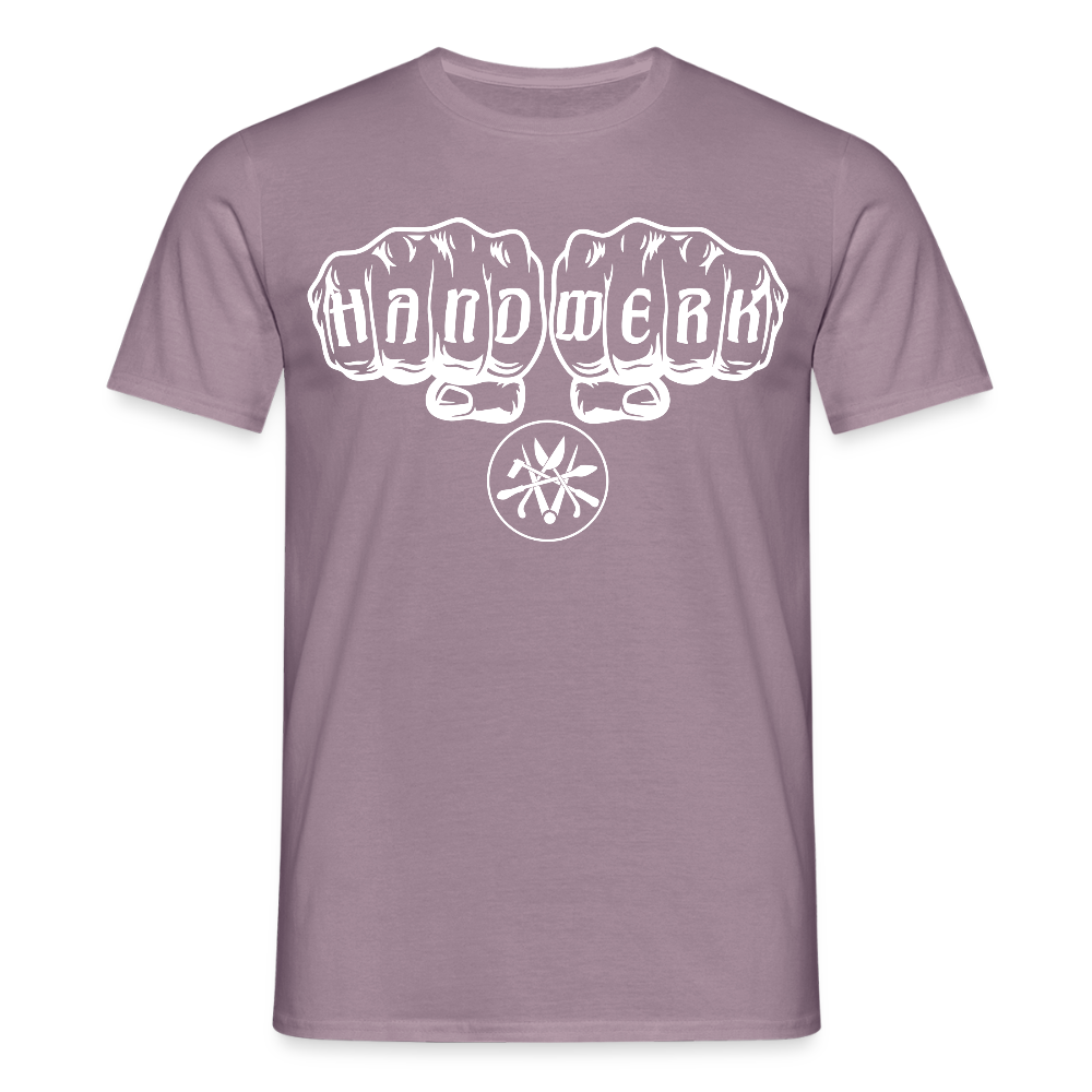 Unisex T-Shirt "Spengler" Lilagrau Männer T-Shirt