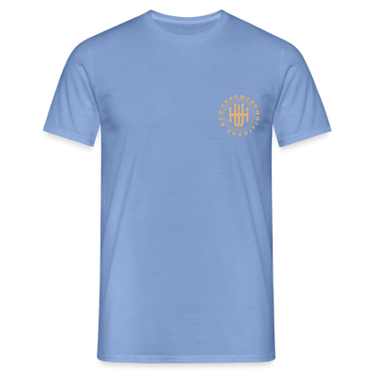 Unisex T-Shirt "Handwerk" (beidseitig bedruckt) carolina blue Männer T-Shirt