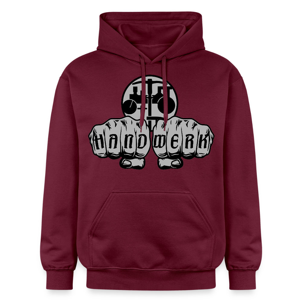 Gildan Unisex Softstyle® "Strassenbauer" Maroon Gildan Unisex Softstyle® Midweight Hoodie