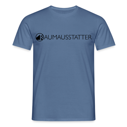 Uisex T-Shirt "Raumausstatter" Taubenblau Männer T-Shirt