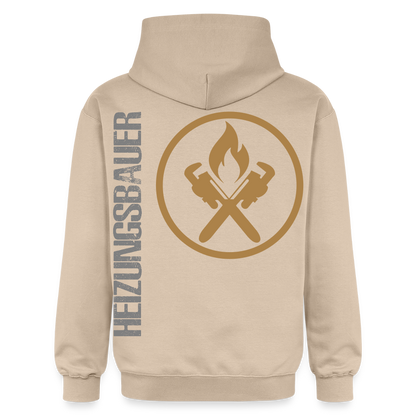 Gildan Unisex Softstyle® "Heizungsbauer" Sand Gildan Unisex Softstyle® Midweight Hoodie