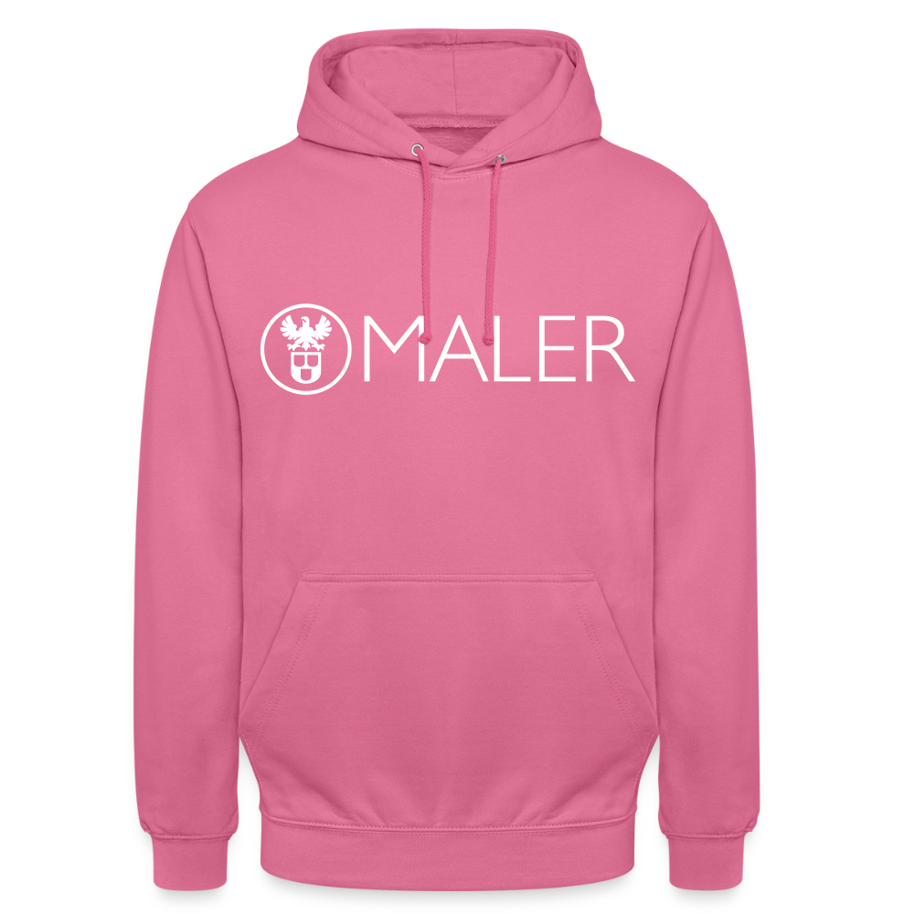 Unisex Hoodie "Maler" Pink Unisex Hoodie