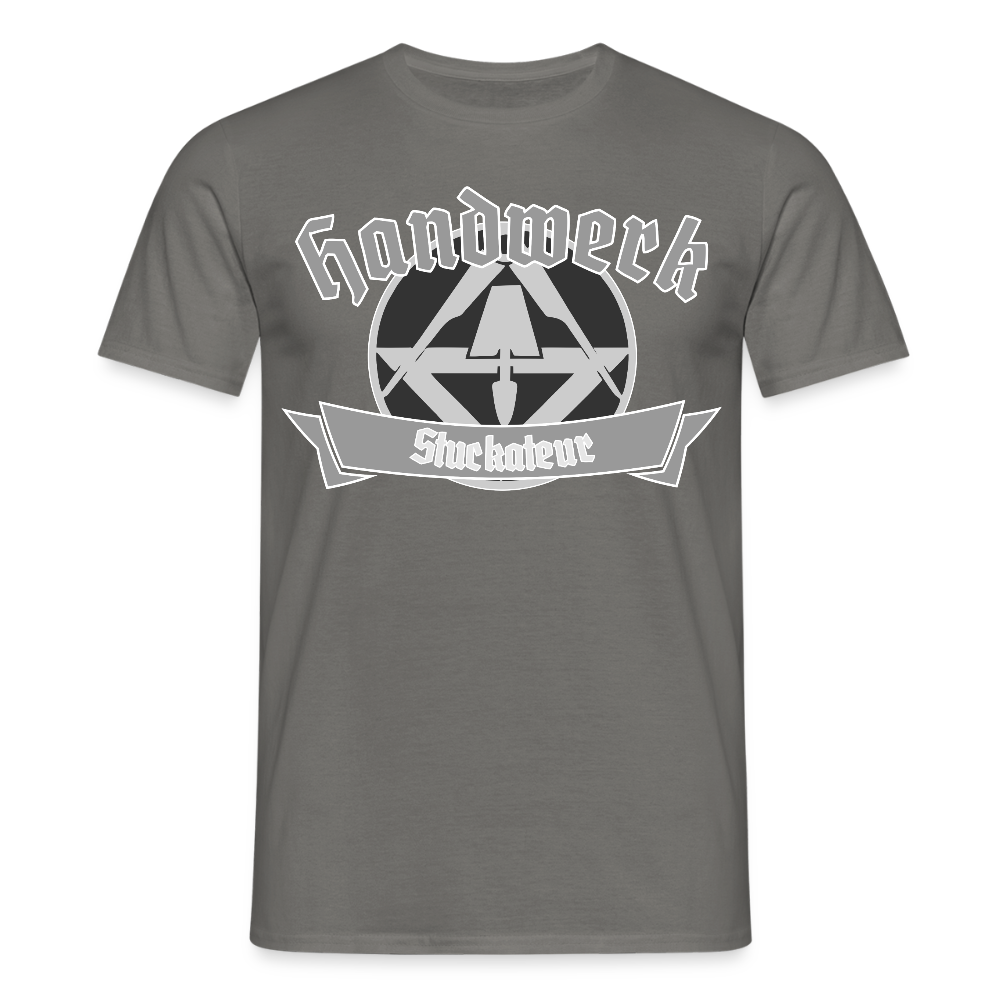 Unisex T-Shirt "Stuckateur" Graphit Männer T-Shirt