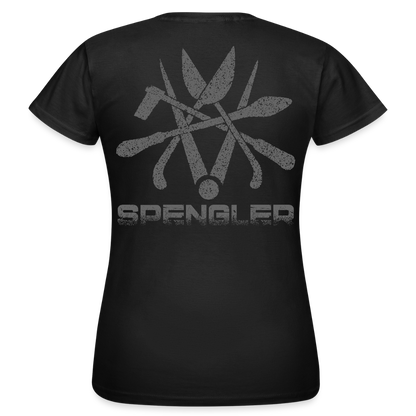 Frauen T-Shirt "Spengler" Schwarz Frauen T-Shirt