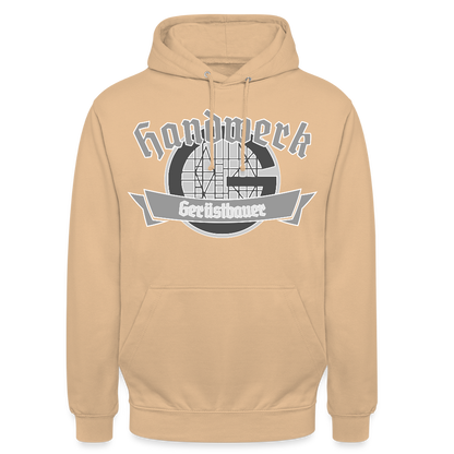 Unisex Hoodie "Gerüstbauer" Pfirsich Unisex Hoodie