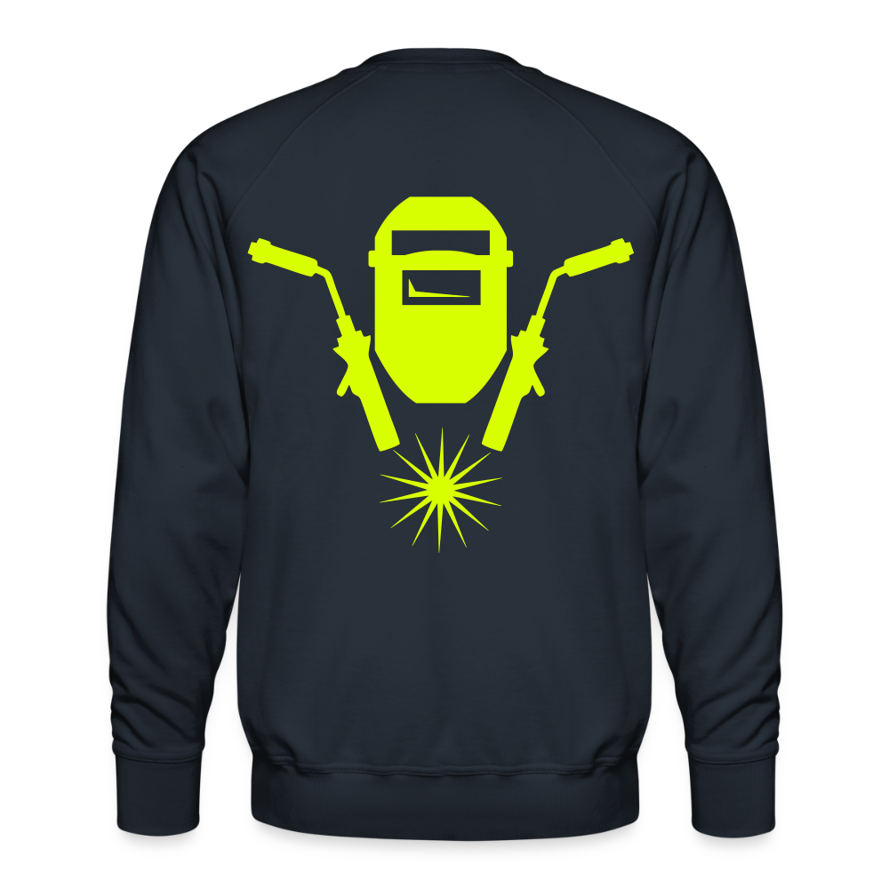 Unisex Premium Pullover "Metallbauer" neongelb Männer Premium Pullover