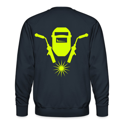 Unisex Premium Pullover "Metallbauer" neongelb Männer Premium Pullover