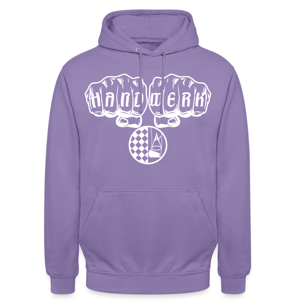 Unisex Hoodie "Bodenleger" Lavendel Unisex Hoodie