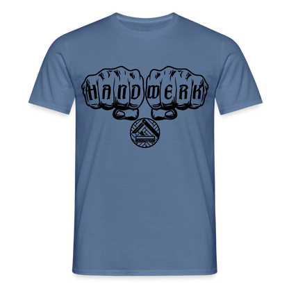 Unisex T-Shirt "Parkettleger" Taubenblau Männer T-Shirt