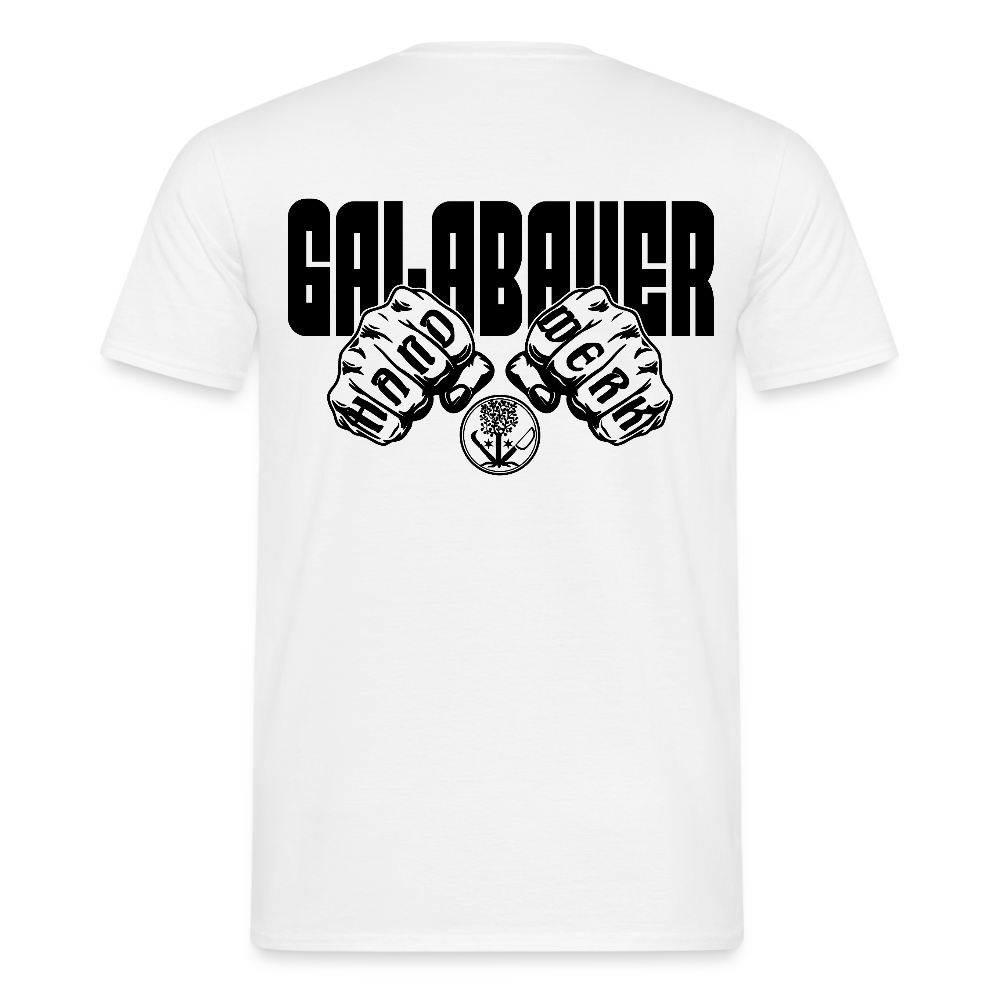 Unisex T-Shirt "GaLaBauer" Weiß Männer T-Shirt