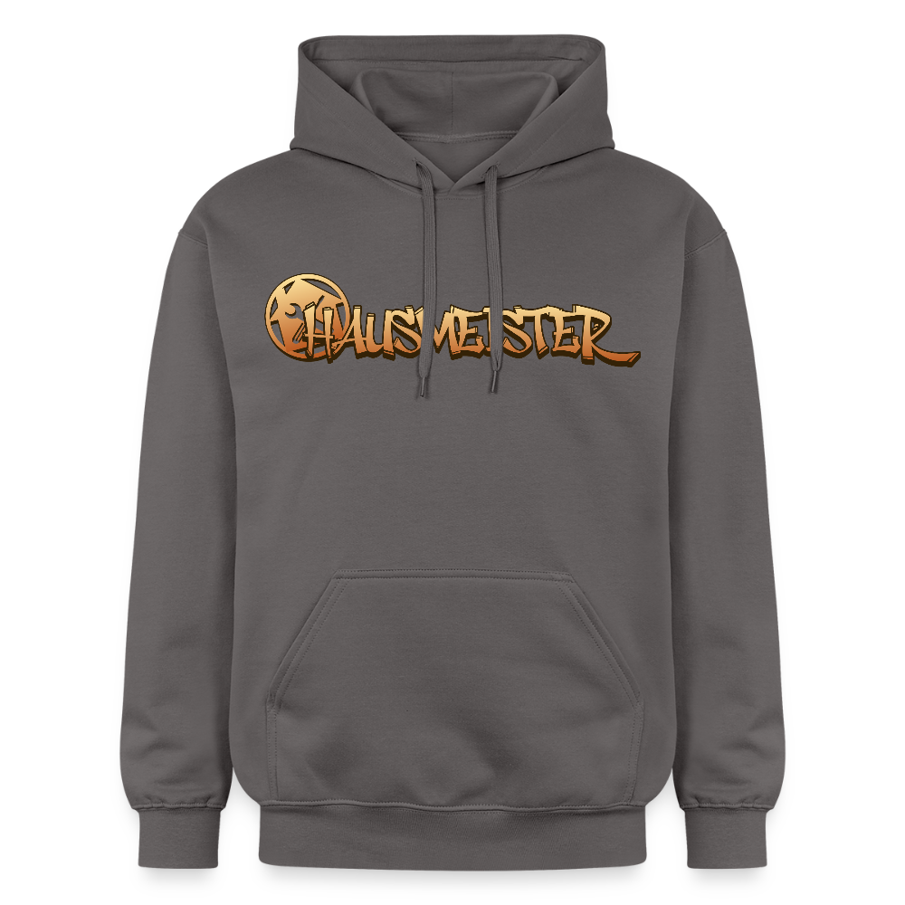 Gildan Unisex Softstyle® "Hausmeister" Dunkelgrau Gildan Unisex Softstyle® Midweight Hoodie