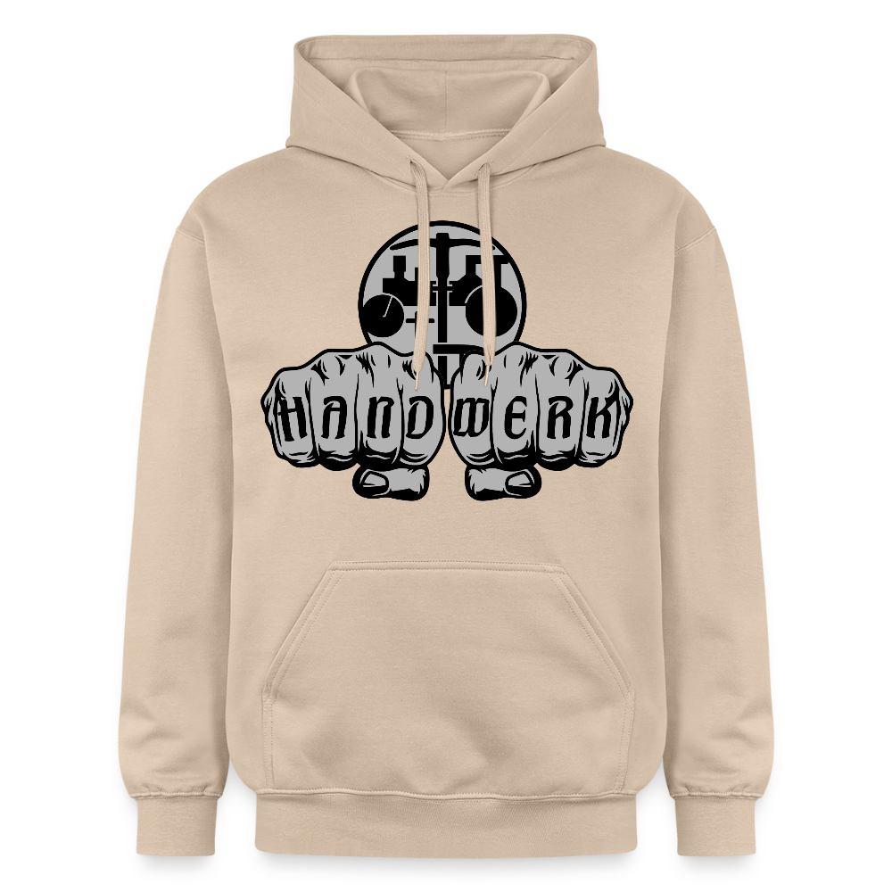 Gildan Unisex Softstyle® "Strassenbauer" Sand Gildan Unisex Softstyle® Midweight Hoodie