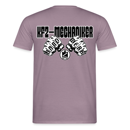 Unisex T-Shirt "Mechaniker" Lilagrau Männer T-Shirt
