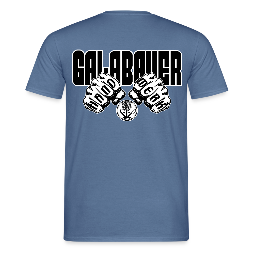 Unisex T-Shirt "GaLaBauer" Taubenblau Männer T-Shirt