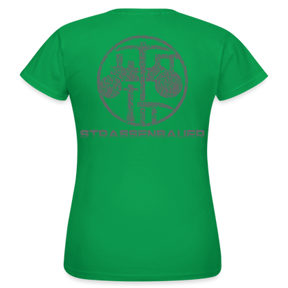 Frauen T-Shirt "Strassenbauer" Kelly Green Frauen T-Shirt