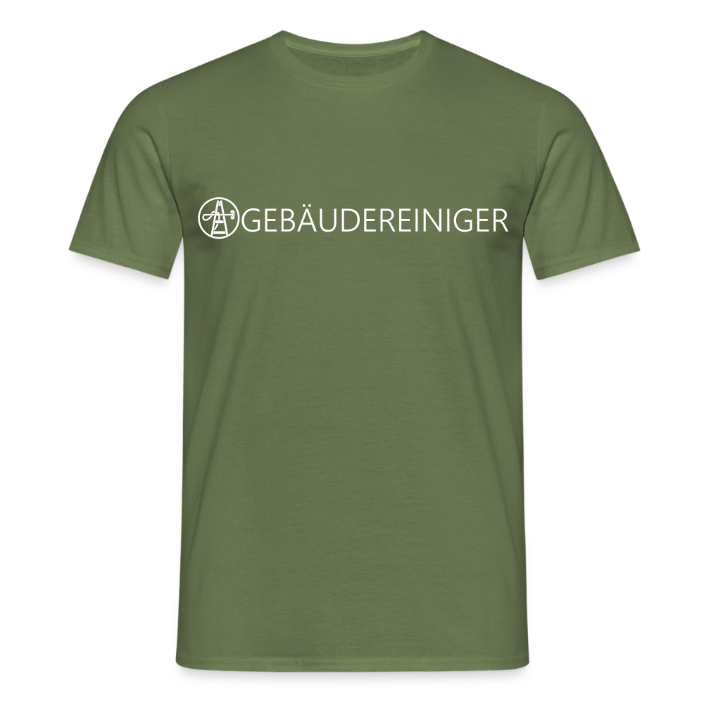Unisex T-Shirt "Gebäudereiniger" Militärgrün Männer T-Shirt