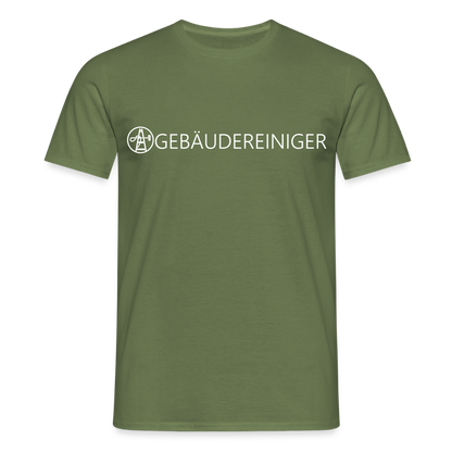 Unisex T-Shirt "Gebäudereiniger" Militärgrün Männer T-Shirt