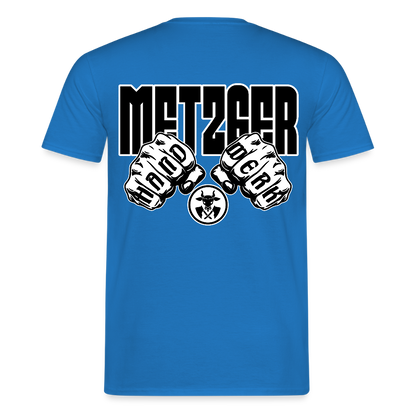 Unisex T-Shirt "Metzger" - Royalblau