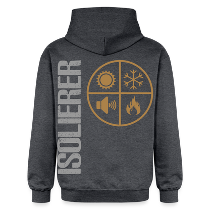 Gildan Unisex Softstyle® "Isolierer" Dunkelgrau meliert Gildan Unisex Softstyle® Midweight Hoodie