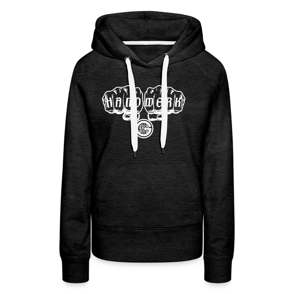Frauen Premium Hoodie "Gerüstbauer" - Anthrazit