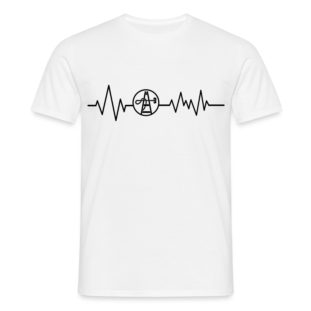 Unisex T-Shirt "Gebäudereiniger" Weiß Männer T-Shirt