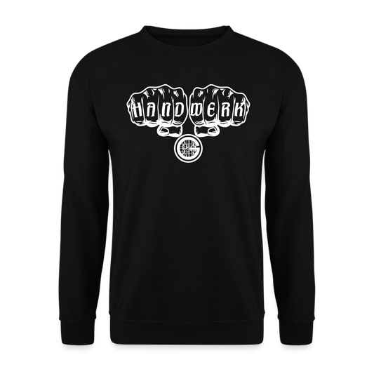 Unisex Pullover "Gerüstbauer" - Schwarz
