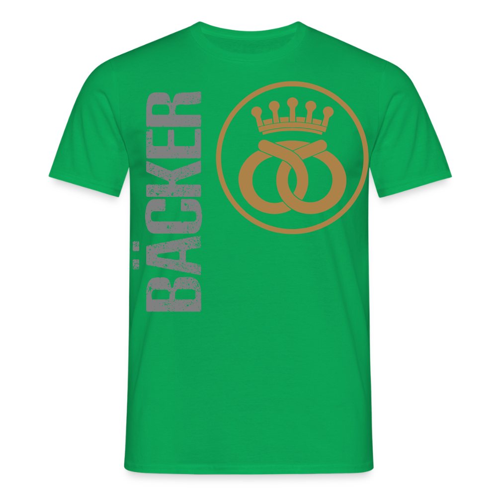 Unisex T-Shirt "Bäcker" Kelly Green Männer T-Shirt