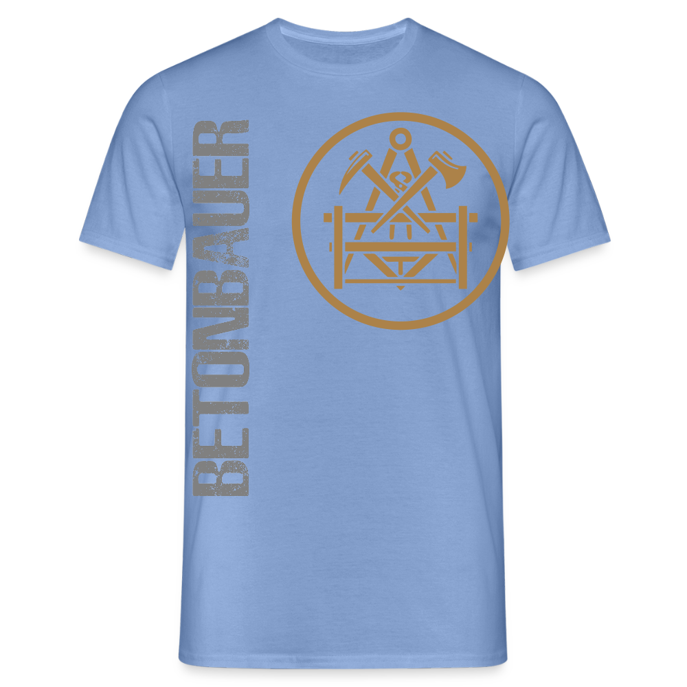 Unisex T-Shirt "Betonbauer" carolina blue Männer T-Shirt