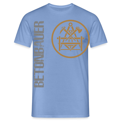 Unisex T-Shirt "Betonbauer" carolina blue Männer T-Shirt